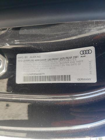 Foto 10 de la subasta – 2013 AUDI A5 PREMIUM con VIN WAULFAFR3DA036771