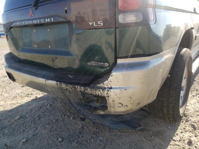 Photo 9 from auction – 2000 MITSUBISHI MONTERO SP with VIN JA4MT31H4YP014981