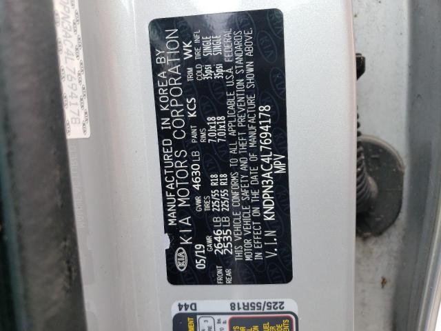 Photo 10 from auction – 2020 KIA SPORTAGE E with VIN KNDPN3AC4L7694178