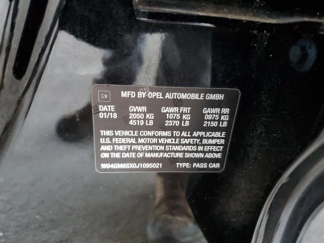 Photo 10 from auction – 2018 BUICK REGAL PREF with VIN W04GM6SX0J1095021