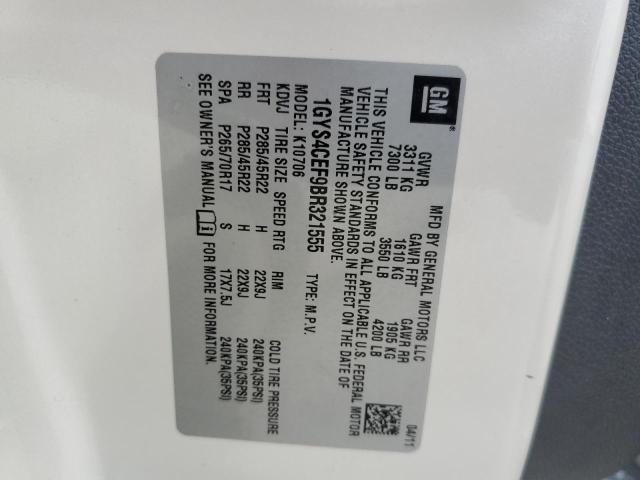 Foto 10 de la subasta – 2011 CADILLAC ESCALADE P con VIN 1GYS4CEF9BR321555