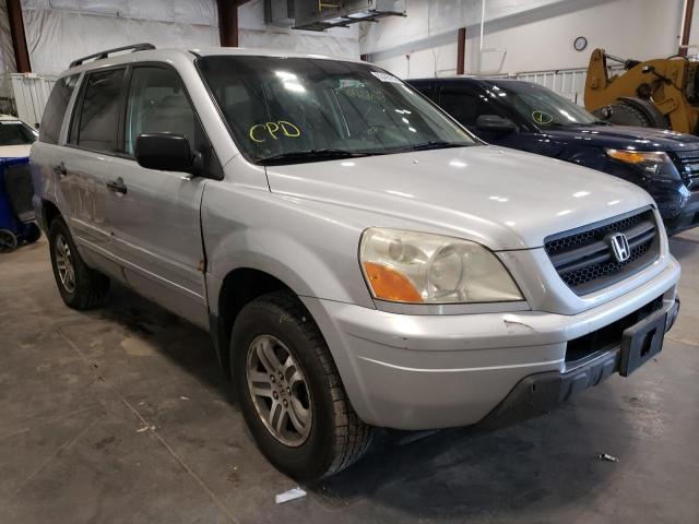 HONDA PILOT EX 2004 with VIN 2HKYF18474H514239 - Photo from auction