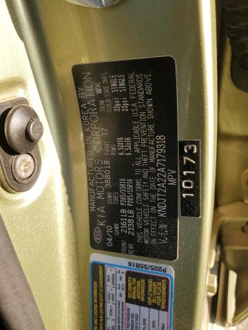 Zdjęcie 10 z aukcji – 2010 KIA SOUL + z VIN KNDJT2A22A7179318