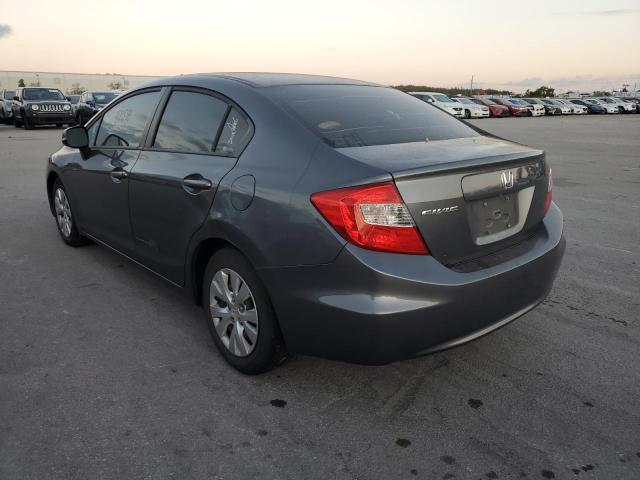 Photo 3 from auction – 2012 HONDA CIVIC LX with VIN 19XFB2F51CE093402