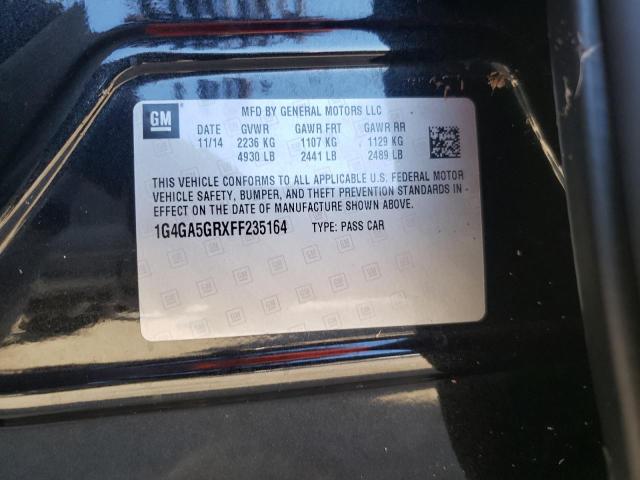 Photo 10 from auction – 2015 BUICK LACROSSE with VIN 1G4GA5GRXFF235164