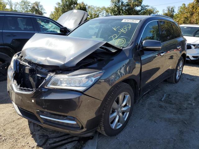 Photo 2 from auction – 2014 ACURA MDX ADVANC with VIN 5FRYD4H86EB044262