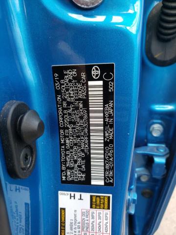 Photo 10 from auction – 2019 TOYOTA PRIUS with VIN JTDKARFU4K3078691