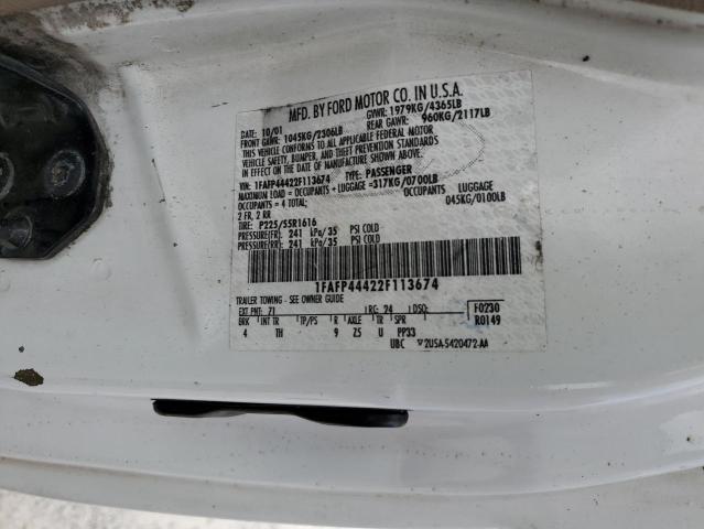 Photo 10 from auction – 2002 FORD MUSTANG with VIN 1FAFP44422F113674