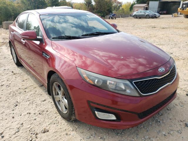 KIA OPTIMA LX 2015 with VIN 5XXGM4A75FG493333 - Photo from auction