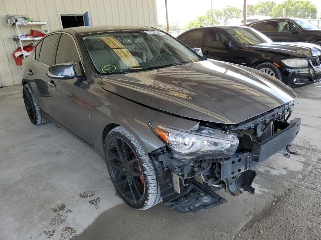 INFINITI Q50 BASE 2014 with VIN JN1BV7AP6EM672002 - Photo from auction
