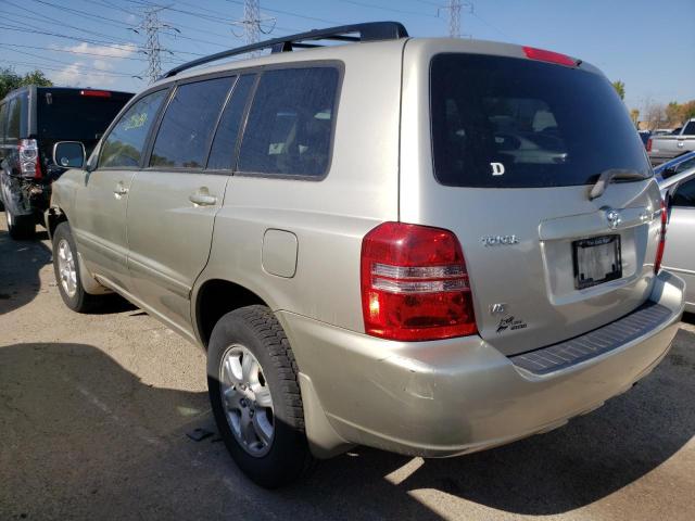 Photo 3 from auction – 2001 TOYOTA HIGHLANDER with VIN JTEHF21A110014197