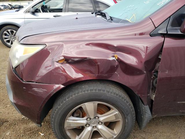 Photo 9 from auction – 2007 ACURA MDX TECHNO with VIN 2HNYD283X7H551912