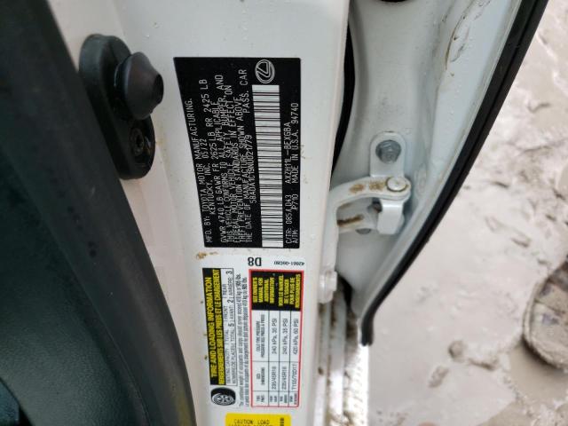 Photo 10 from auction – 2022 LEXUS ES 300H BA with VIN 58ADA1C19NU021779