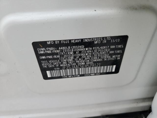 Photo 10 from auction – 2014 SUBARU FORESTER 2 with VIN JF2SJAAC5EH529121