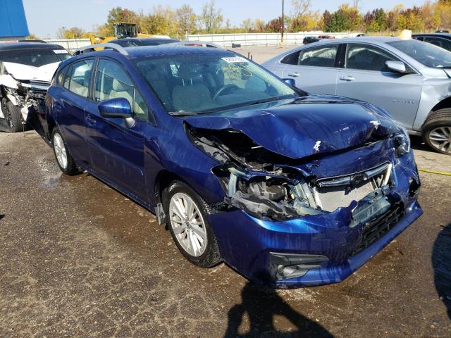 SUBARU IMPREZA PR 2018 with VIN 4S3GTAB60J3739432 - Photo from auction
