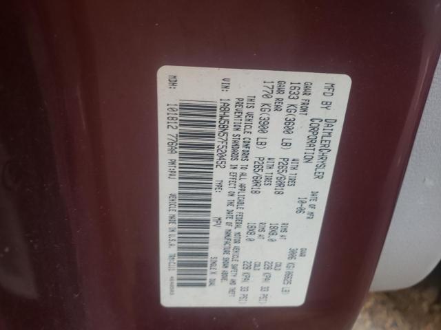 Photo 10 from auction – 2007 CHRYSLER ASPEN LIMI with VIN 1A8HW58N57F520452