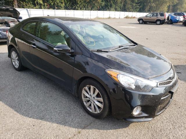 KIA FORTE EX 2014 with VIN KNAFX6A86E5219646 - Photo from auction