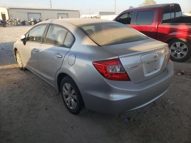 Photo 3 from auction – 2012 HONDA CIVIC LX with VIN 19XFB2F57CE359750
