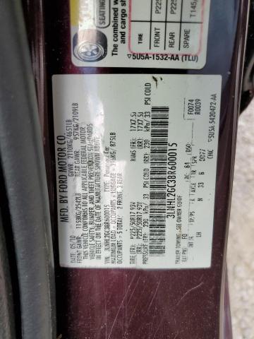 Photo 10 from auction – 2011 LINCOLN MKZ with VIN 3LNHL2GC3BR600015