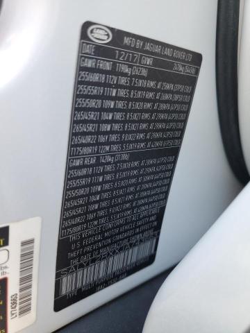 Photo 10 from auction – 2018 LAND ROVER RANGE ROVE with VIN SALYL2RXXJA743663