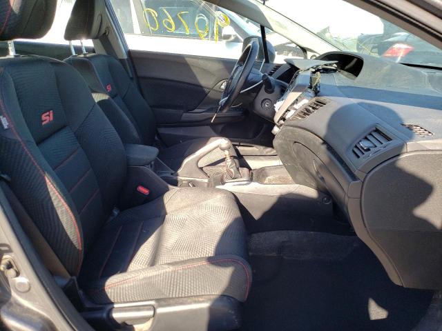 Photo 5 from auction – 2012 HONDA CIVIC SI with VIN 2HGFB6E52CH704617