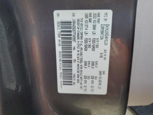 Photo 10 from auction – 2007 CHRYSLER ASPEN LIMI with VIN 1A8HW58267F509997