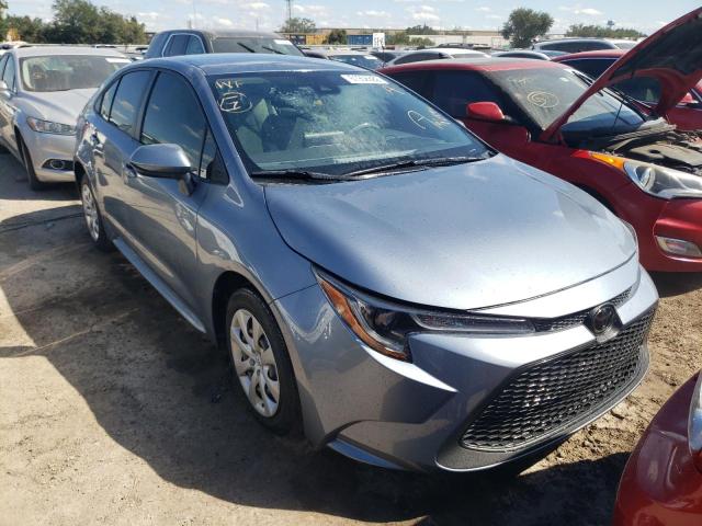 TOYOTA COROLLA LE 2021 with VIN JTDEPMAE0MJ127916 - Photo from auction