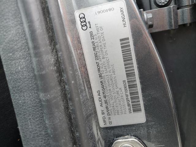 Photo 10 from auction – 2015 AUDI A3 with VIN WAUBFGFF4F1006928