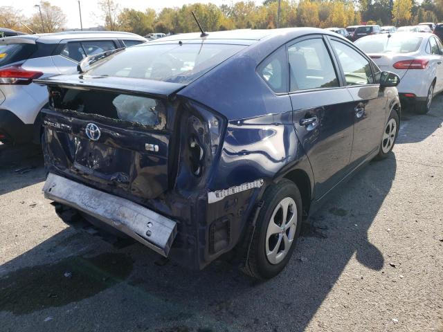 Photo 4 from auction – 2015 TOYOTA PRIUS with VIN JTDKN3DU4F1972955