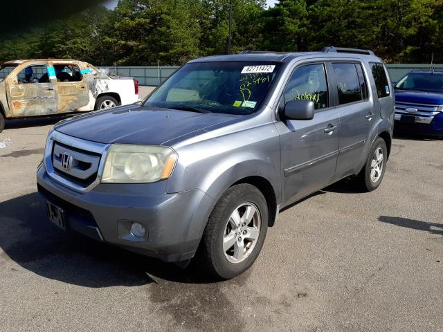 Photo 2 from auction – 2009 HONDA PILOT EXL with VIN 5FNYF485X9B025981
