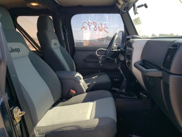 Photo 5 from auction – 2005 JEEP WRANGLER X with VIN 1J4FA39S45P355565