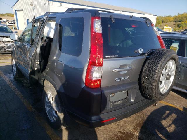 Photo 3 from auction – 2005 HONDA CR-V EX with VIN JHLRD78875C035383