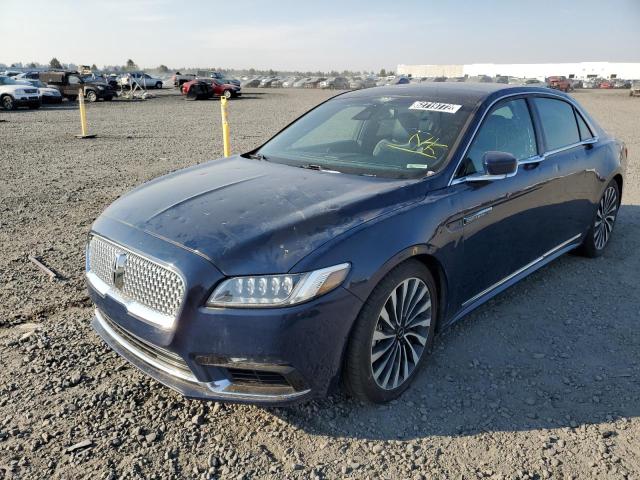 Photo 2 from auction – 2017 LINCOLN CONTINENTA with VIN 1LN6L9BC1H5626700