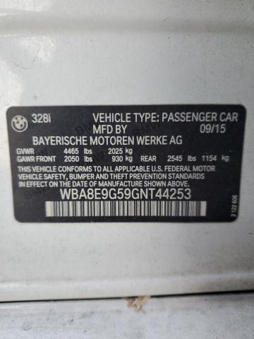 Photo 10 from auction – 2016 BMW 328 I SULE with VIN WBA8E9G59GNT44253