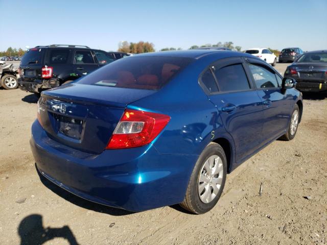 Photo 4 from auction – 2012 HONDA CIVIC LX with VIN 2HGFB2F56CH571206