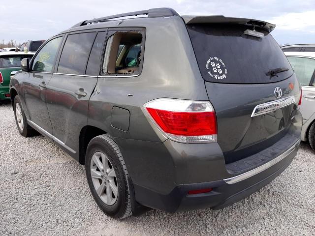 Photo 3 from auction – 2013 TOYOTA HIGHLANDER with VIN 5TDBK3EH9DS249791