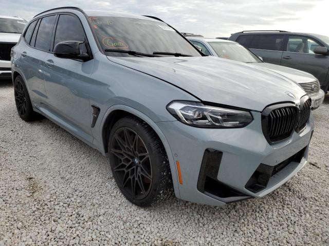 BMW X3 M 2022 with VIN 5YM13EC08N9J91018 - Photo from auction
