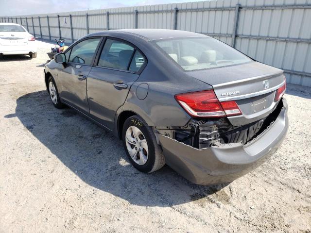 Photo 3 from auction – 2013 HONDA CIVIC LX with VIN 19XFB2F58DE006130