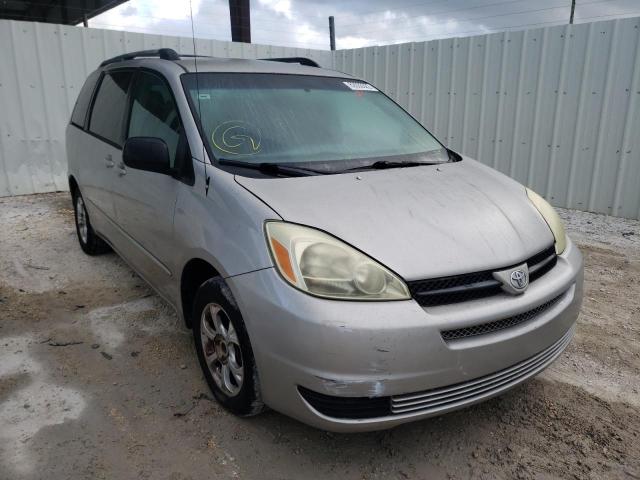 TOYOTA SIENNA CE 2004 with VIN 5TDZA23C14S175138 - Photo from auction