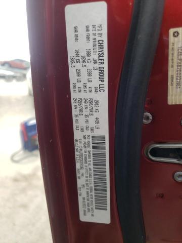 Photo 10 from auction – 2013 JEEP PATRIOT SP with VIN 1C4NJPBB2DD231961