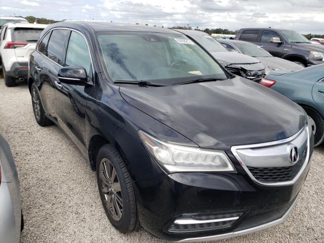 ACURA MDX TECHNO 2016 مع رقم تعريف المركبة 5FRYD3H46GB010638 - صورة من المزاد