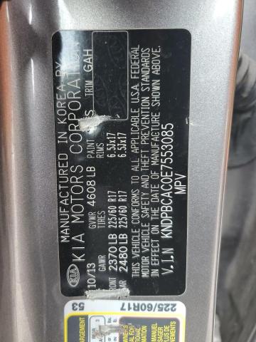 Photo 10 from auction – 2014 KIA SPORTAGE L with VIN KNDPBCAC0E7553085