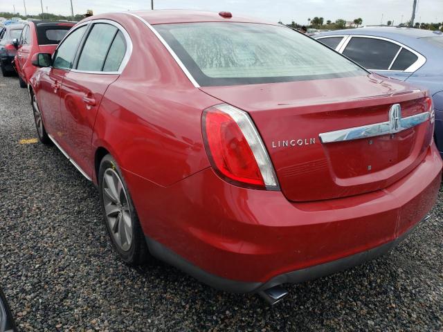 Photo 3 from auction – 2009 LINCOLN MKS with VIN 1LNHM94R49G616370