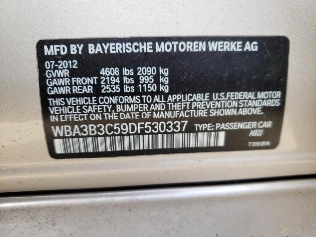 Photo 10 from auction – 2013 BMW 328 XI with VIN WBA3B3C59DF530337