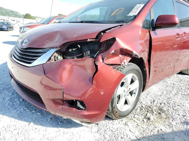 Photo 9 from auction – 2014 TOYOTA SIENNA LE with VIN 5TDKK3DC1ES441617