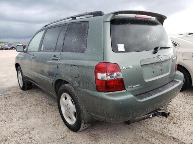 Photo 3 from auction – 2005 TOYOTA HIGHLANDER with VIN JTEEP21A250072552