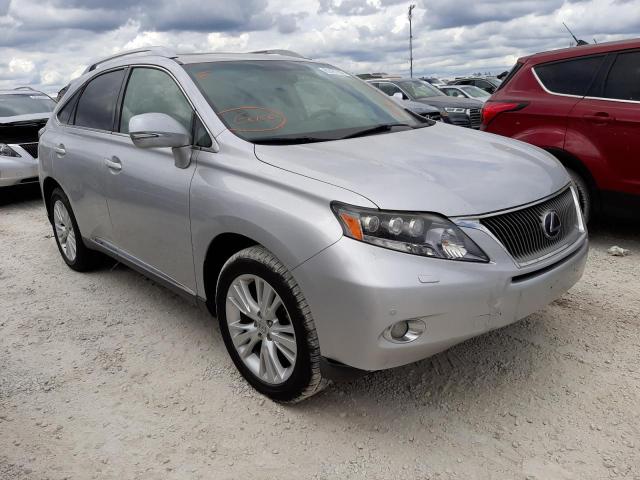 LEXUS RX 450 2010 with VIN JTJBC1BA1A2026556 - Photo from auction