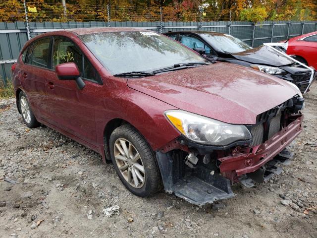 SUBARU IMPREZA PR 2014 with VIN JF1GPAC68E8338387 - Photo from auction