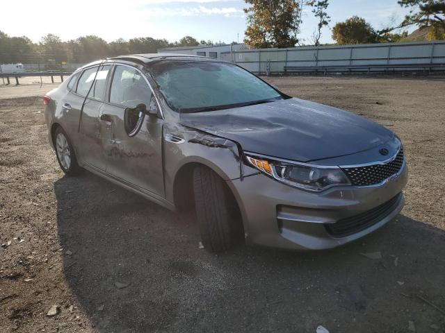 KIA OPTIMA EX 2016 with VIN 5XXGU4L30GG058716 - Photo from auction