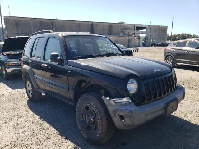 Photo 1 from auction – 2007 JEEP LIBERTY SP with VIN 1J4GL48K47W535787